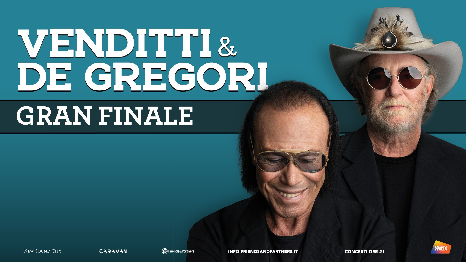 Venditti e De Gregori Il Concerto – Live': è uscito il disco